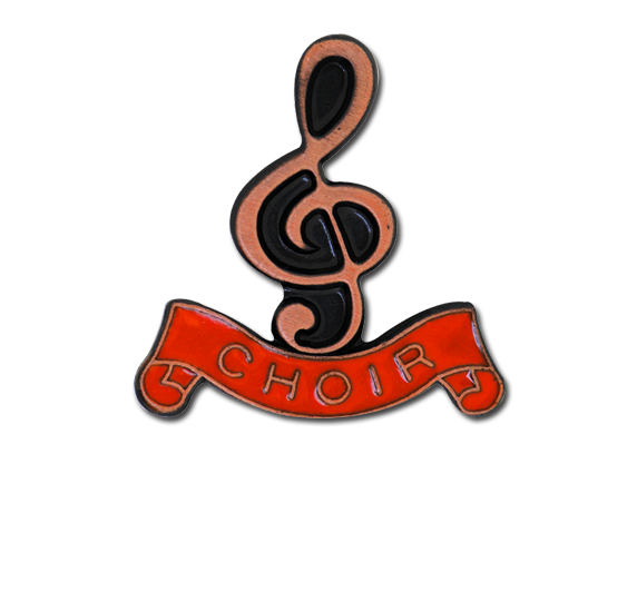 Choir - Bronze Clef Badge