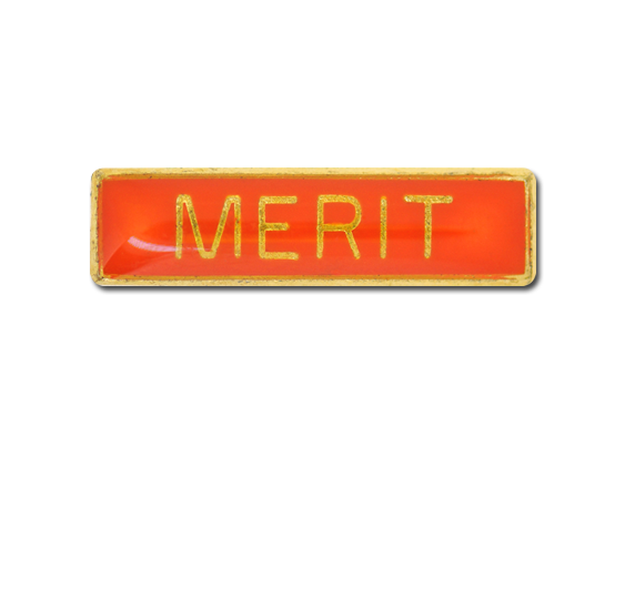 Merit Small Bar Badge