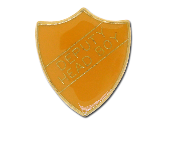 Deputy Head Boy Enamelled Shield Badge