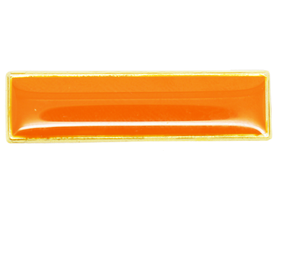 Plain School Squared Edge Bar Badge