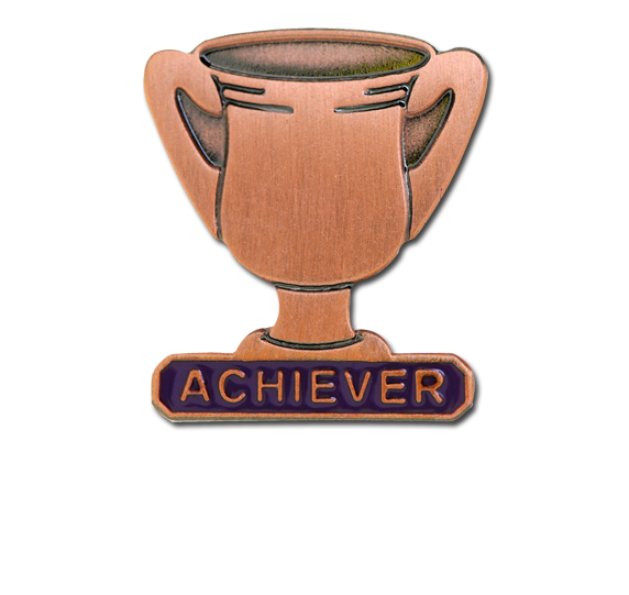 Achiever Trophies - Bronze Trophy Badge