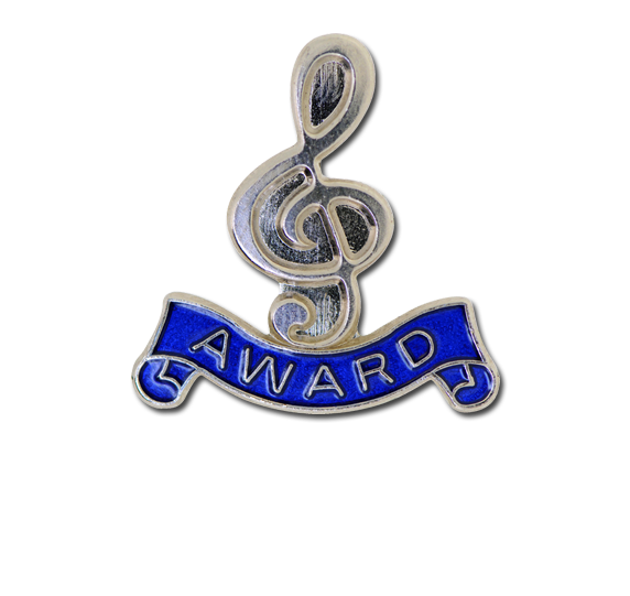 Award - Silver Clef Badge