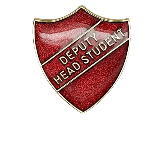 Deputy Head Student Enamelled Shield Badge