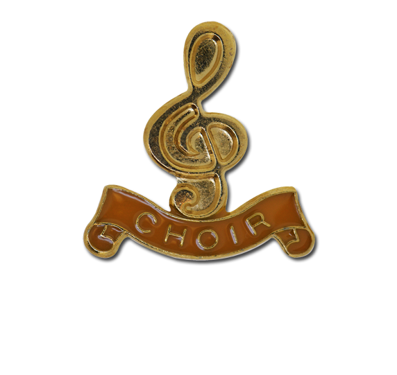 Choir -  Gold Clef Badge