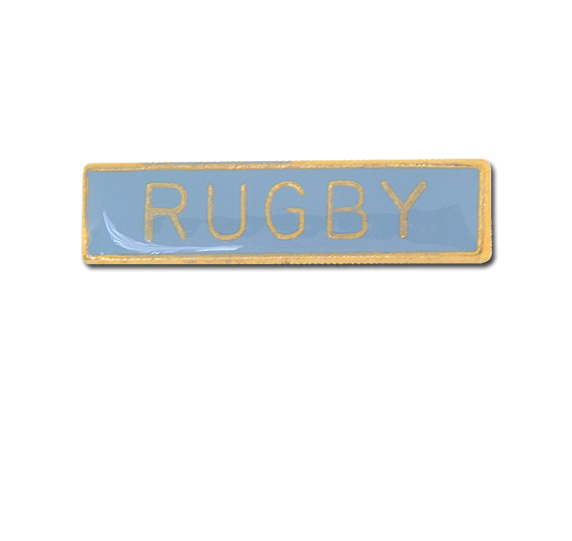 Rugby Small Bar Badge