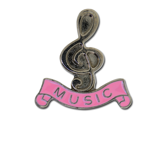 Music - Silver Clef Badge