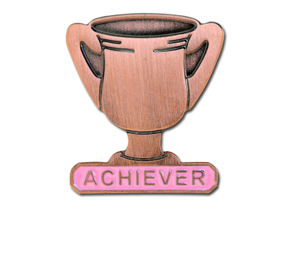 Achiever Trophies - Bronze Trophy Badge