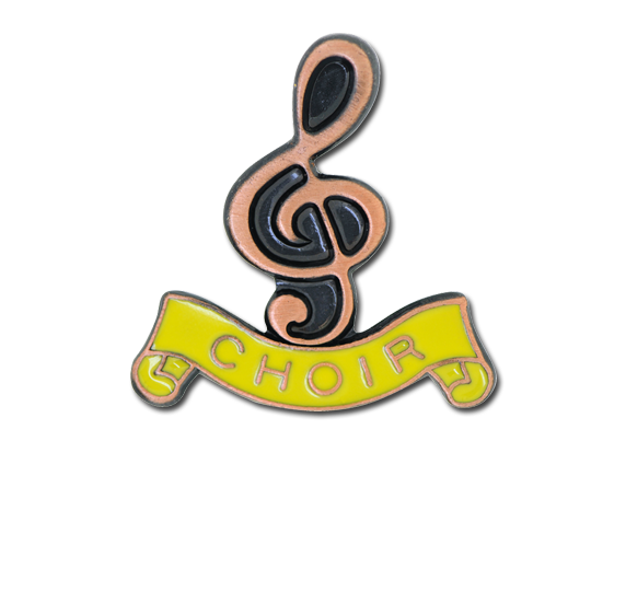 Choir - Bronze Clef Badge