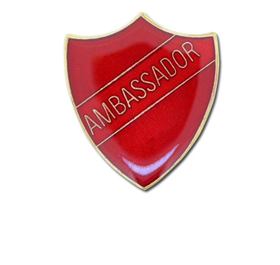 Ambassador Enamelled Shield Badge