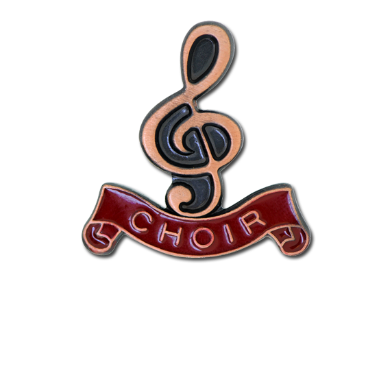 Choir - Bronze Clef Badge